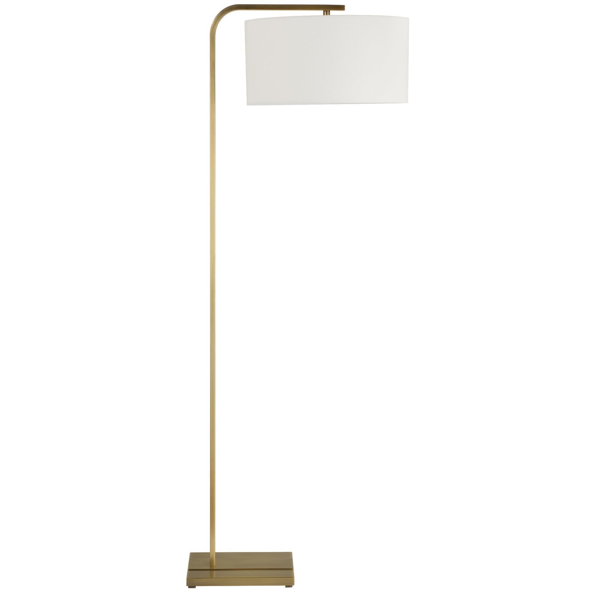 Laight 64.5 inch 150.00 watt Antique Brass Floor Lamp Portable Light