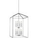 Perryton 8 Light 19 inch Chrome Foyer Pendant Ceiling Light, Large