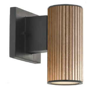 Tambo LED 11 inch Natural Ash and Weathered Brass Wall Sconce Wall Light