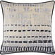 Zitsa 20 inch Black and Off-white Indoor Pillow
