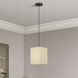 Summit 1 Light 8 inch Bronze Pendant Ceiling Light