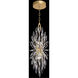 Lily Buds 4 Light 13 inch Gold Pendant Ceiling Light