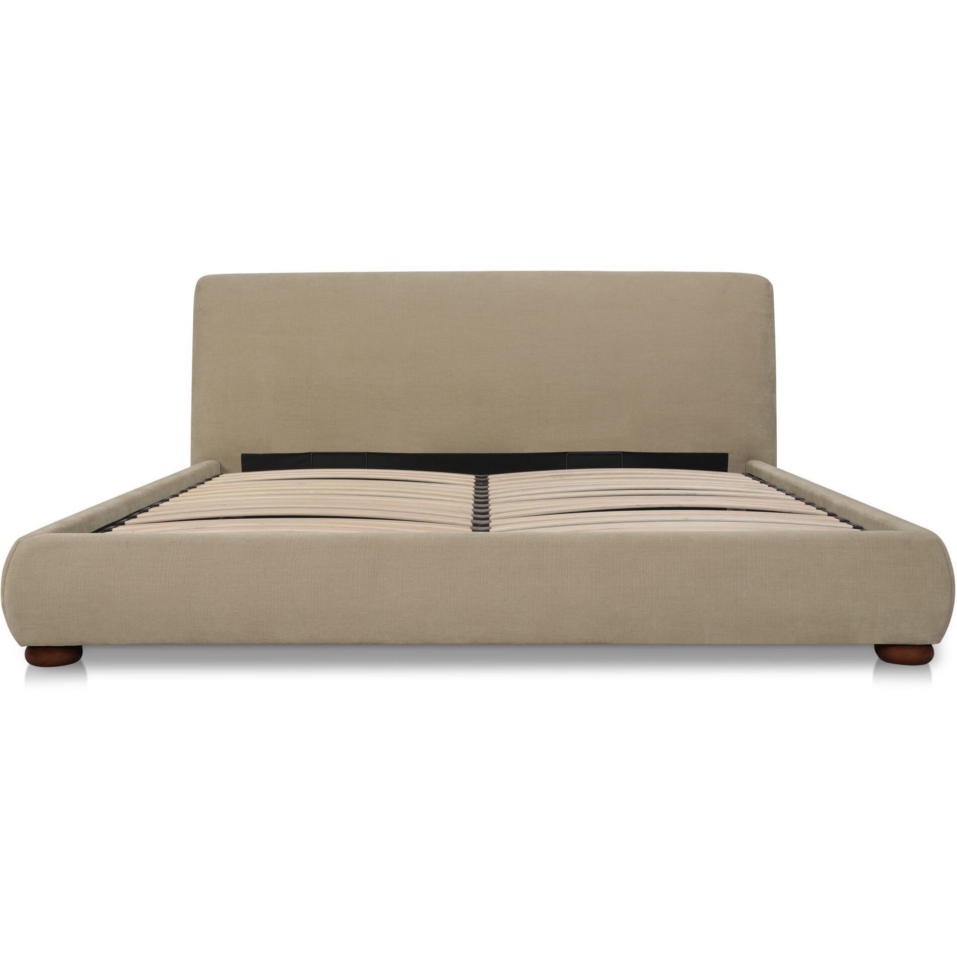 Beau Beige Storage Bed