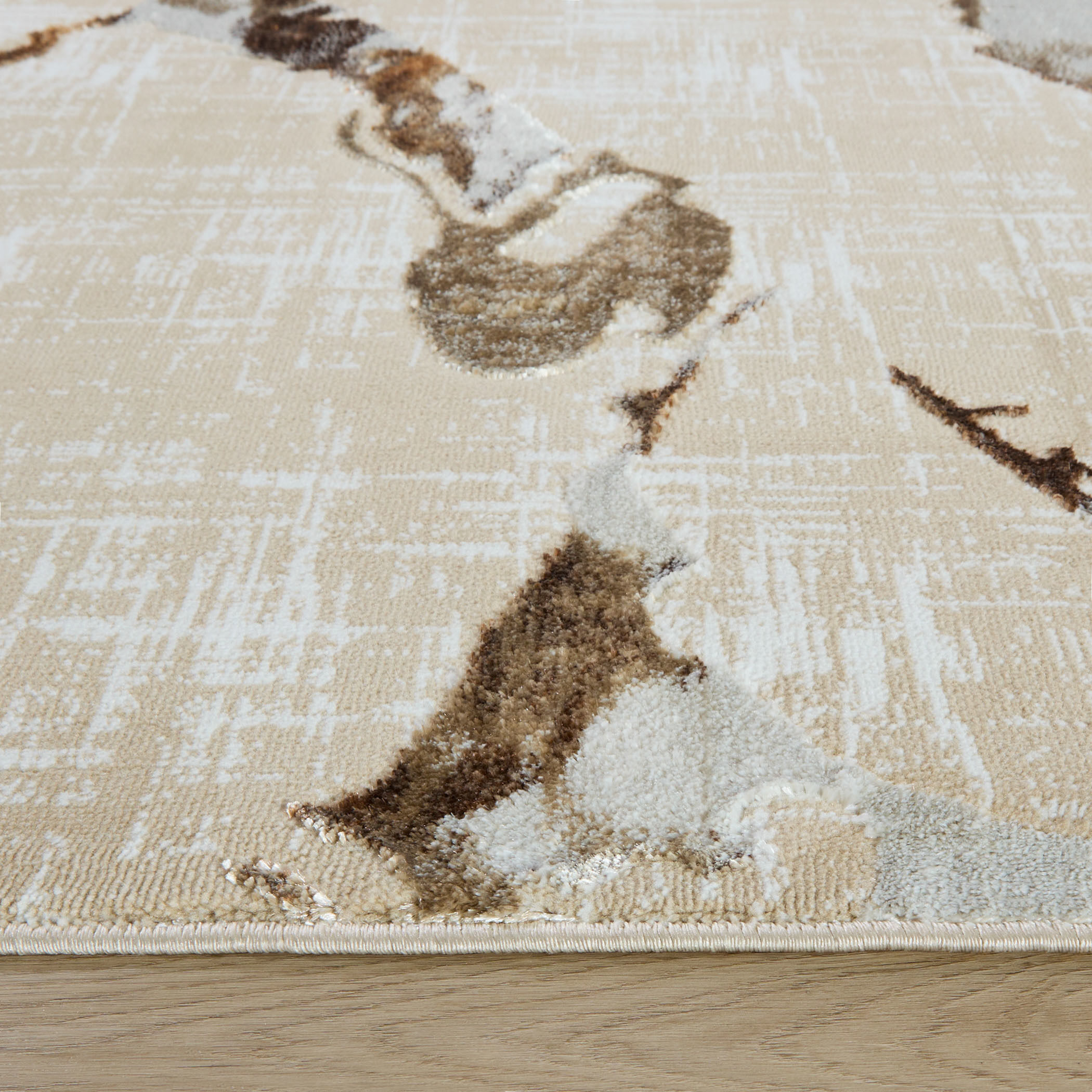 Piave 36 X 24 inch Earth Tones Rug in 2 x 3