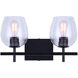 Madison 2 Light 15.75 inch Bathroom Vanity Light