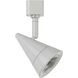 Signature 1 Light White Track Head Ceiling Light