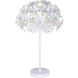 Cassia 23 inch 60.00 watt White Table Lamp Portable Light