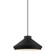 Koma LED 15 inch Satin Black Pendant Ceiling Light