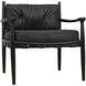 Fogel Charcoal Black Lounge Chair