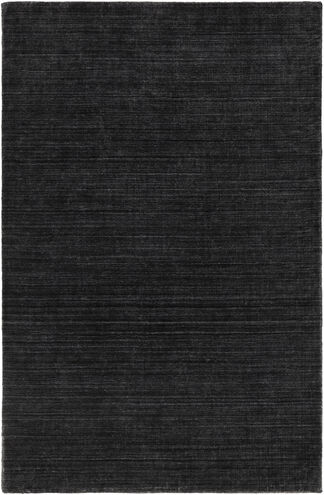 Torino 36 X 24 inch Black Rug in 2 x 3, Rectangle