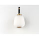 Soji LED 4.75 inch Black and Gold Wall Sconce Wall Light