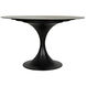 Herno 48 X 48 inch Matte Black Dining Table