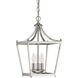 Stanton 3 Light 10 inch Polished Nickel Foyer Ceiling Light