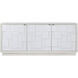 Amelia 79.75 X 19 inch Sandbar Credenza, Wooden, with Wallpaper, Coastal