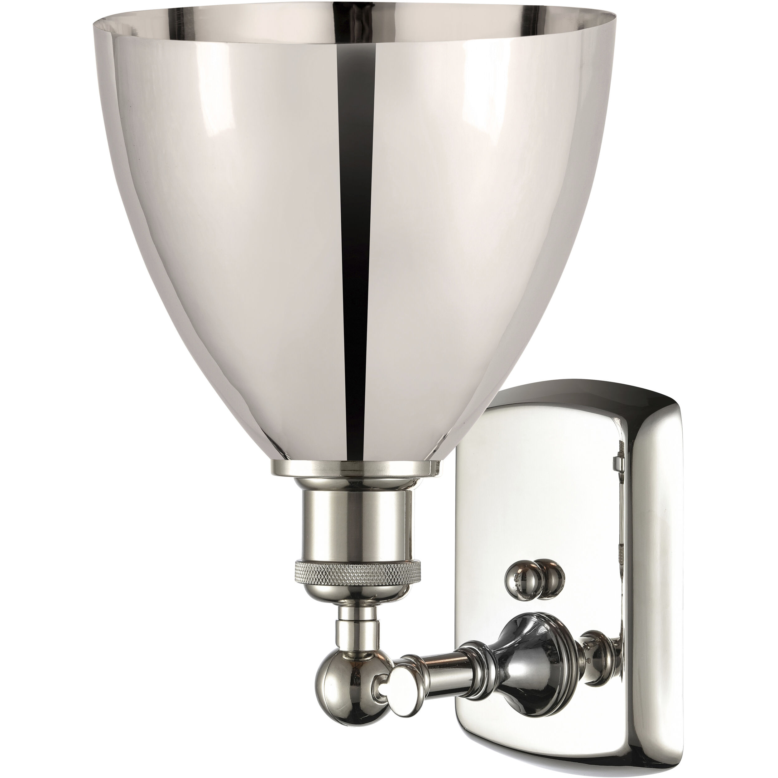 Ballston Dome LED 7.5 inch Polished Nickel Sconce Wall Light