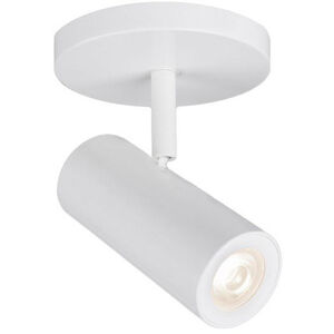 Silo LED 5 inch White Flush Mount Ceiling Light in Monopoint