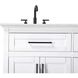 Remington 60 X 35 inch White Bathroom Vanity Cabinet