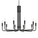 Brigitte 10 Light 32 inch Old Bronze Pendant Ceiling Light