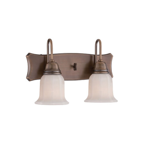 Astor 2 Light 15 inch Old Satin Brass Wall Sconce Wall Light