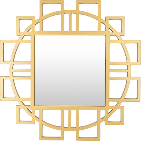 Glasgow 32.1 X 32.1 inch Tan Mirror, Medium