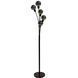 Transitional 70.5 inch 25.00 watt Black Decorative Floor Lamp Portable Light