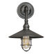 Signature Outdoor Wall Light in Industrial Gray