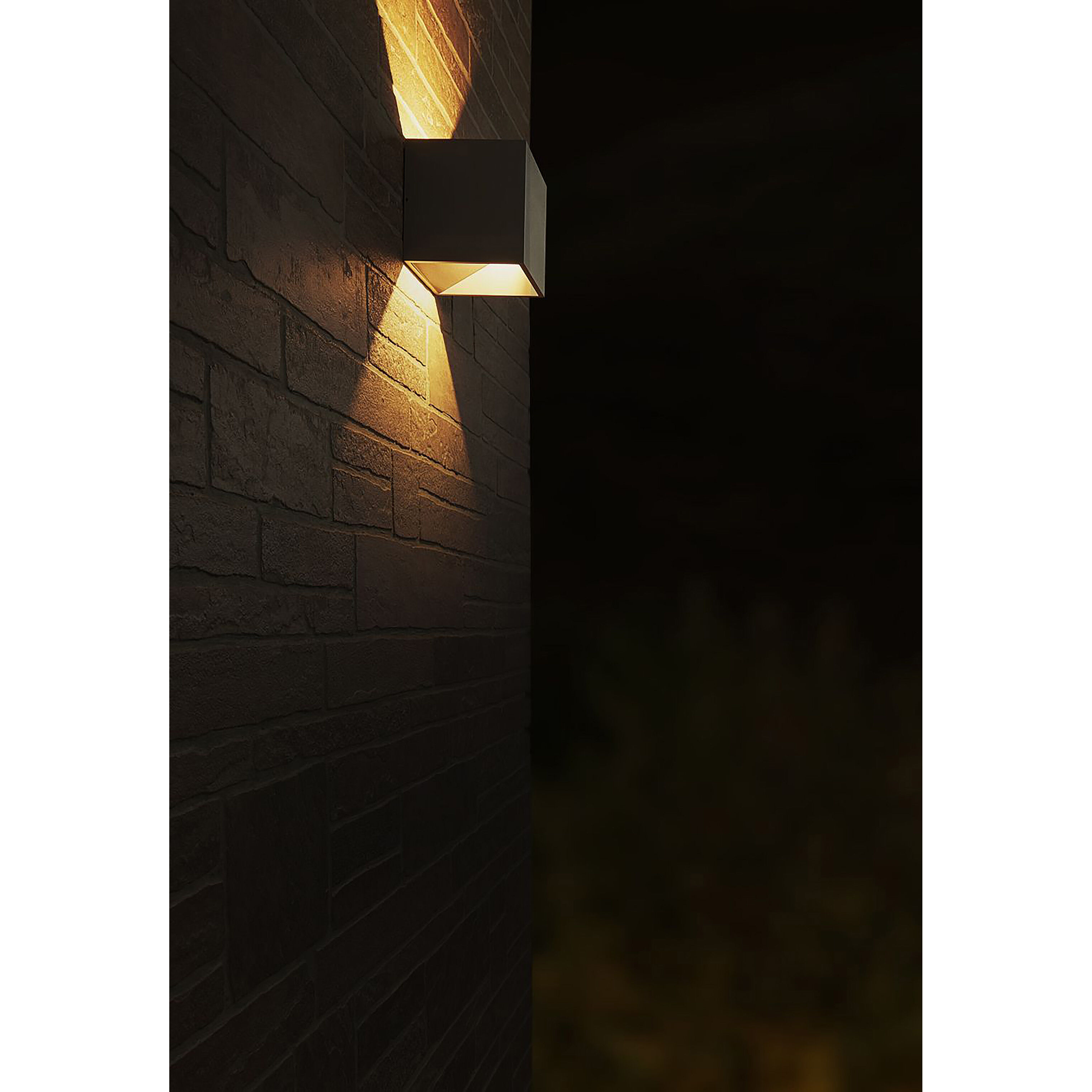 QB LED Wall Sconce Wall Light in Anthracite
