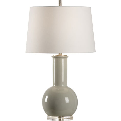 MarketPlace 30 inch 100 watt Sage Green Glaze Table Lamp Portable Light