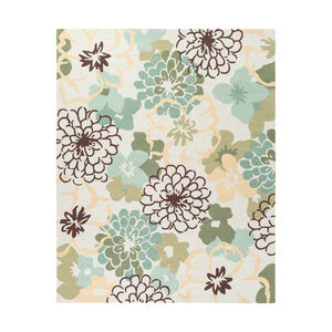 Brentwood 120 X 96 inch Neutral and Yellow Area Rug, Polyester