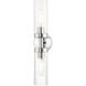 Ludlow 2 Light 4.25 inch Polished Chrome Vanity Sconce Wall Light