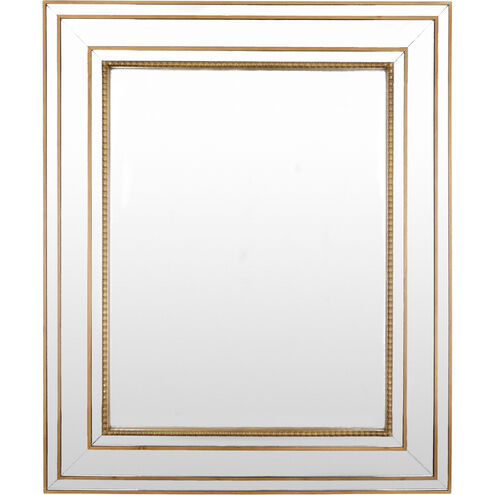 Aditi 36 X 30 inch Light Grey Mirror, Rectangle