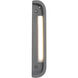 Stela 1 Light 6.25 inch Gray Travertine Outdoor Wall Light