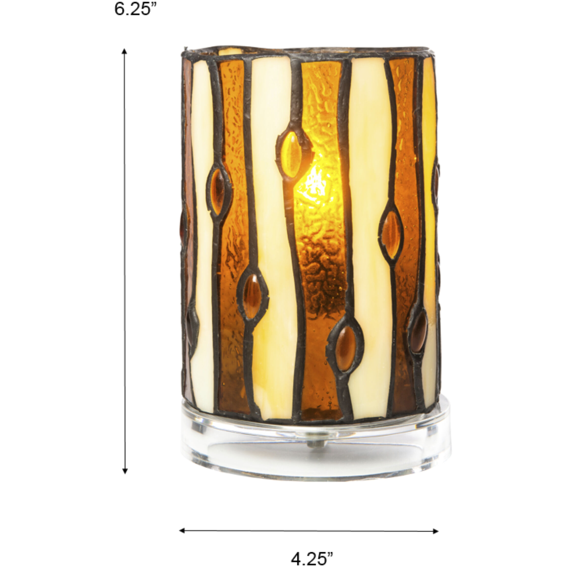 Diamond Hill 6.25 inch 60.00 watt Clear Accent Lamp Portable Light