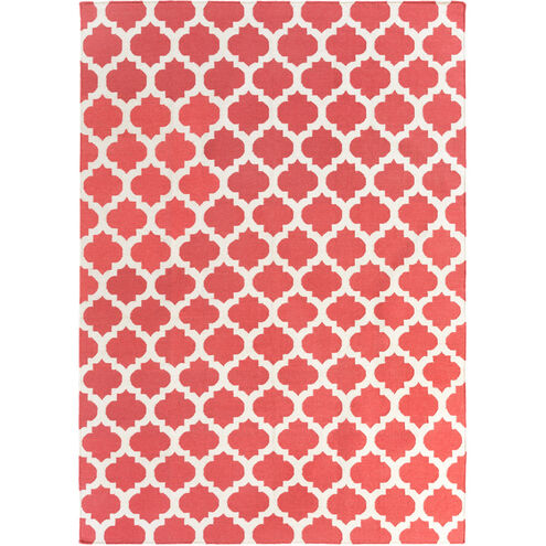 Frontier 132 X 96 inch Rose, Cream Rug