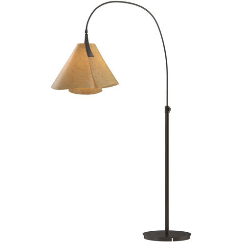 Mobius 66.3 inch 100 watt Oil Rubbed Bronze Arc Floor Lamp Portable Light in Cork