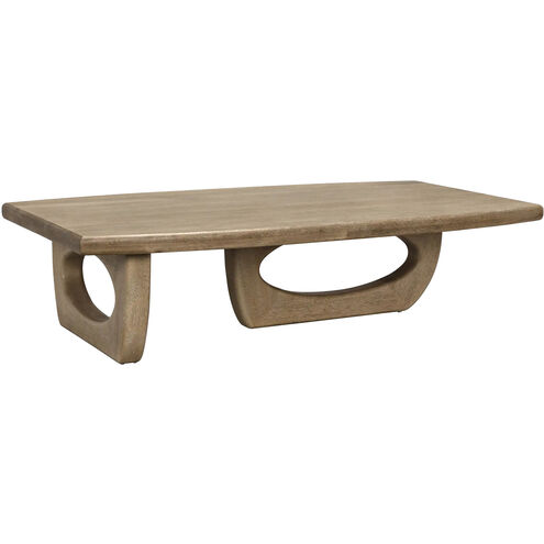 Douglas 72 X 37.5 inch Bleached Walnut Coffee Table