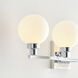 Sean Lavin Clybourn 4 Light 30.13 inch Chrome Bath Vanity Wall Light