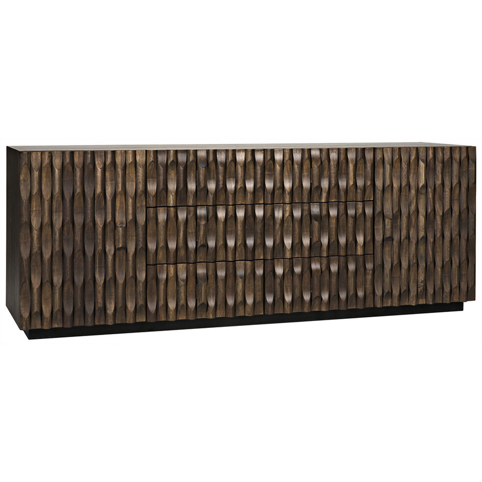 Alameda 81.5 X 23 inch Dark Walnut Sideboard, Large