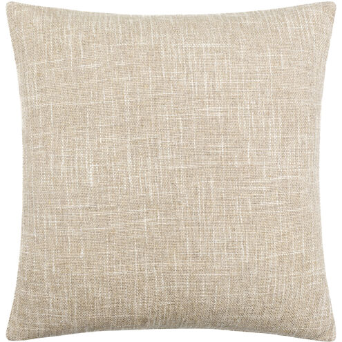 Lizeth 20 X 20 inch Ash/Pearl/Off-White/Khaki Accent Pillow