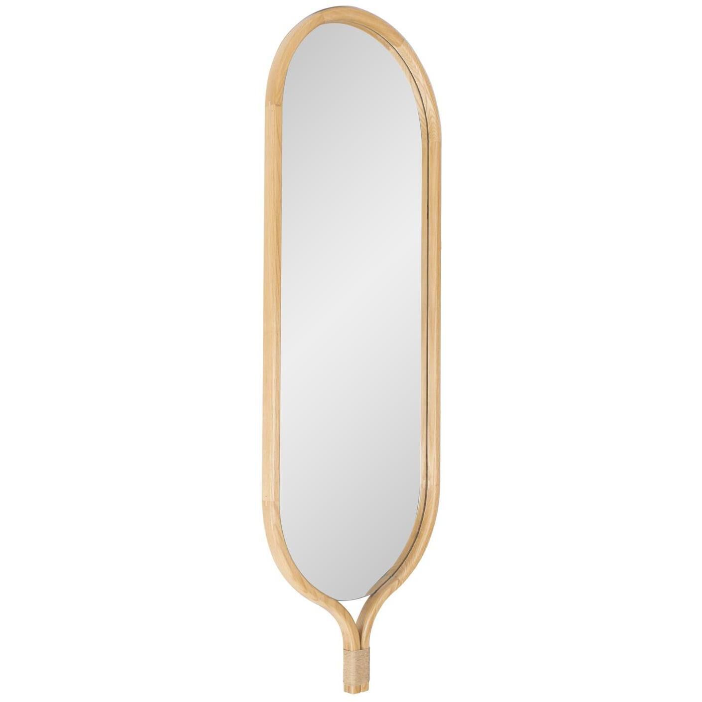 Ulah 55.75 X 18.75 inch Brown Mirror