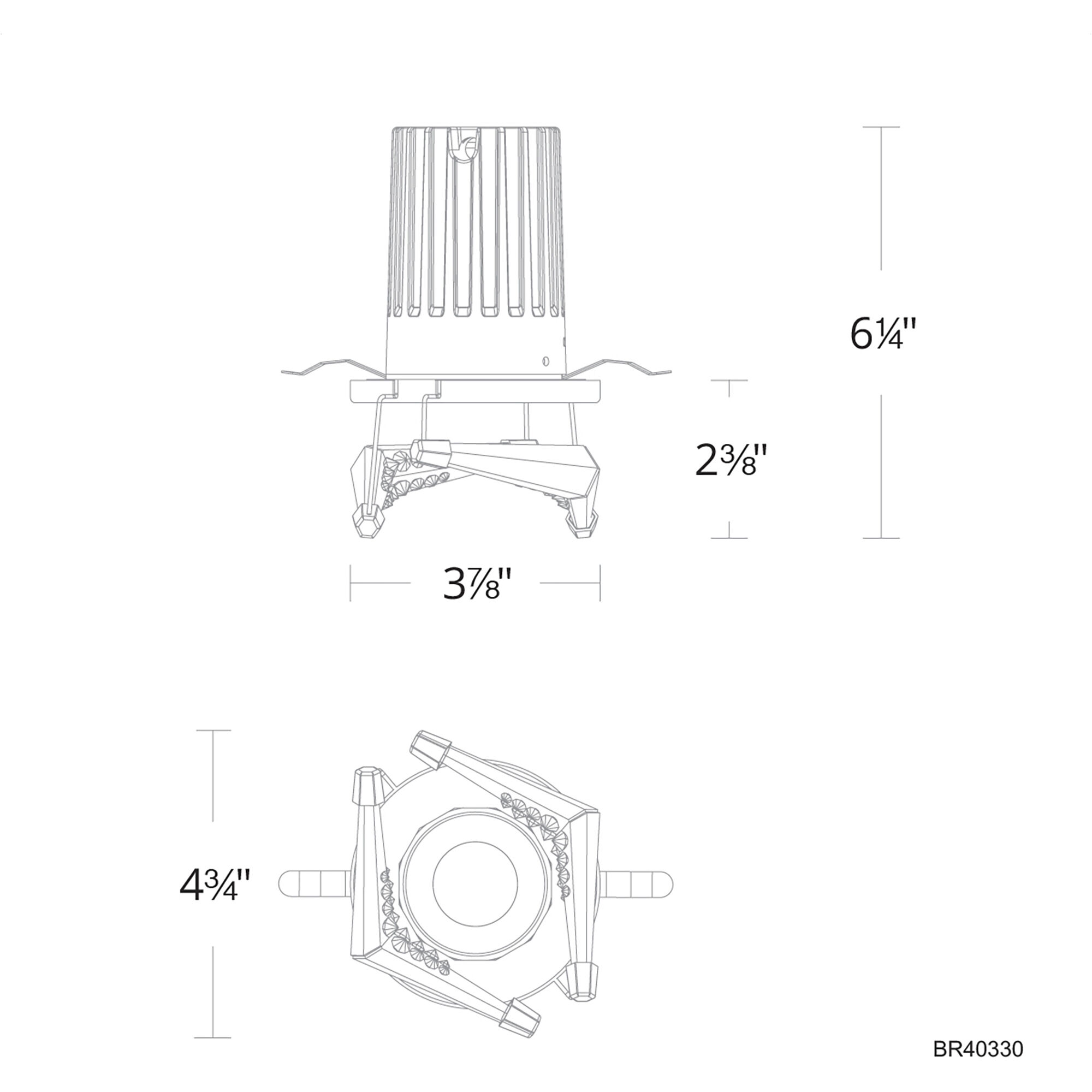Visata LED Module - Driver Chrome Recessed Light, Beyond
