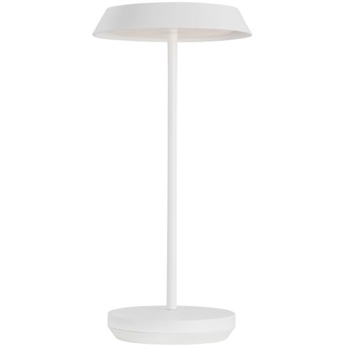 Sean Lavin Tepa 13.1 inch 2.20 watt Matte White Outdoor Rechargeable Table Lamp