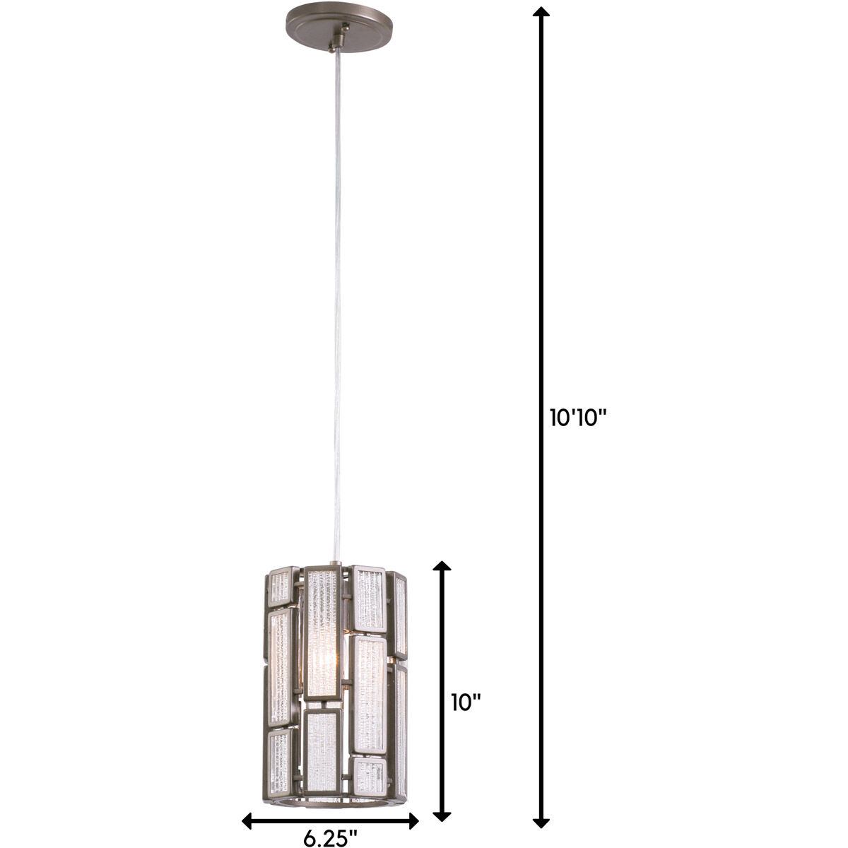 Harlowe 1 Light 6.25 inch New Bronze Mini Pendant Ceiling Light