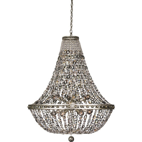 Lucia 12 Light 32 inch Vintage Silver Leaf Pendant Ceiling Light