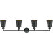 Franklin Restoration Addison LED 42 inch Matte Black Bath Vanity Light Wall Light, Franklin Restoration