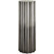 Kanti 11.75 inch Graphite Pedestal