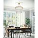 Monroe 2 Light 28 inch Gold Chandelier Ceiling Light