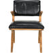 Dolores Clear Coat Satin Occasional Chair