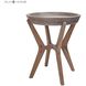 Tonga 21.75 X 18.25 inch Polished Concrete with Atlantic Brushed Accent Table