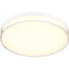 Vantage LED 11 inch White Flush Mount Ceiling Light, Outdoor